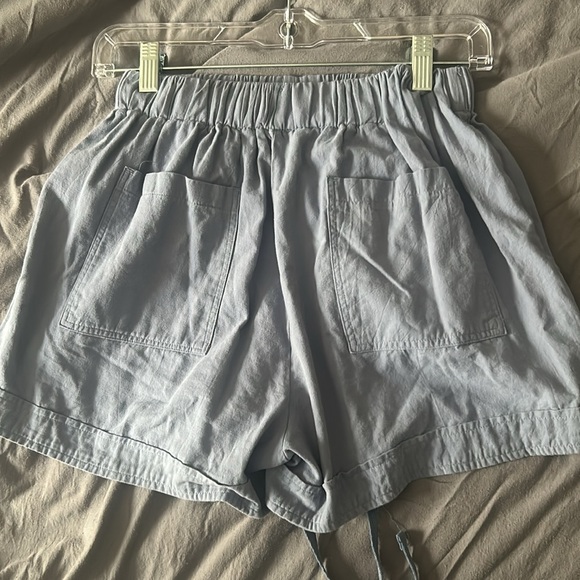 Blue Soft Shorts with String - Picture 2 of 3